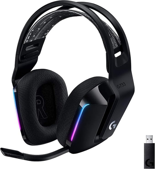 Logitech G G733 LIGHTSPEED Wireless Gamer Headset with Suspension Band